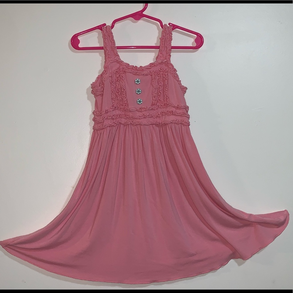 NEW! Matilda Jane Harbor Pink Emilia Dress SZ 8